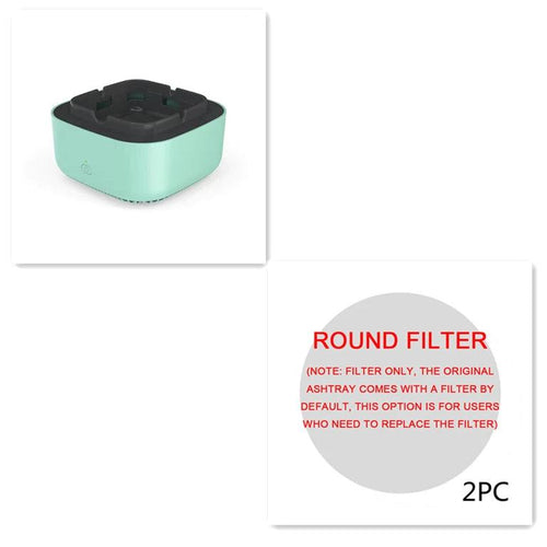 MANDOTOS smoke removal air purification ashtray for cars, automatic ashtray with anion purification and portable design.