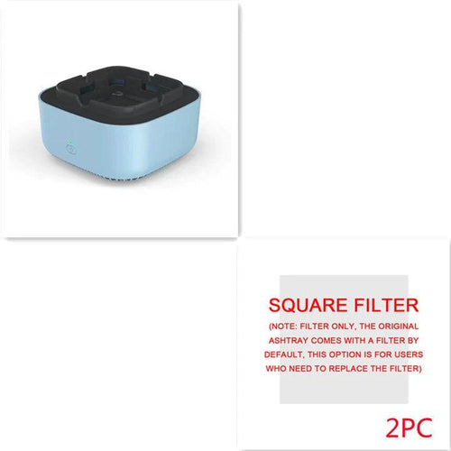 MANDOTOS smoke removal air purification ashtray with automatic anion purification for car use, portable and practical.
