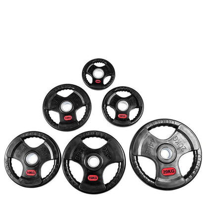 Special Three-Hole Rubber Bag For Gym Weightlifting Barbell Rubber Barbell Mandotos
