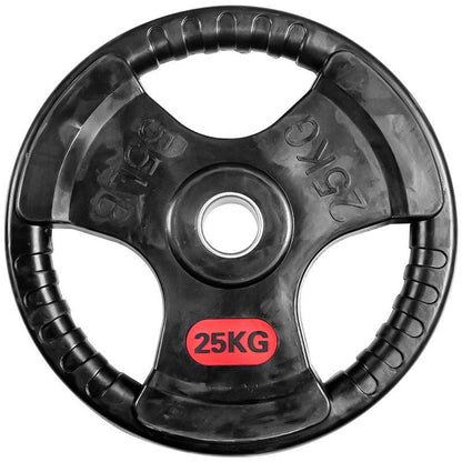 Special Three-Hole Rubber Bag For Gym Weightlifting Barbell Rubber Barbell Mandotos