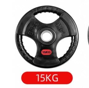 Special Three-Hole Rubber Bag For Gym Weightlifting Barbell Rubber Barbell Mandotos