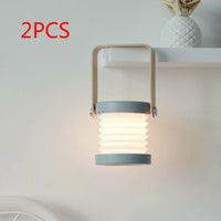 Touch Control USB Rechargeable Night Light - Elegant White/Green Gray/Red Limited Edition - MANDOTOS
