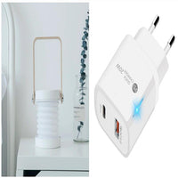 Touch Control USB Rechargeable Night Light - Elegant White/Green Gray/Red Limited Edition - MANDOTOS