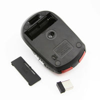 Mandotos wireless office computer mouse with ergonomic design, black color, suitable for professional and home office use.