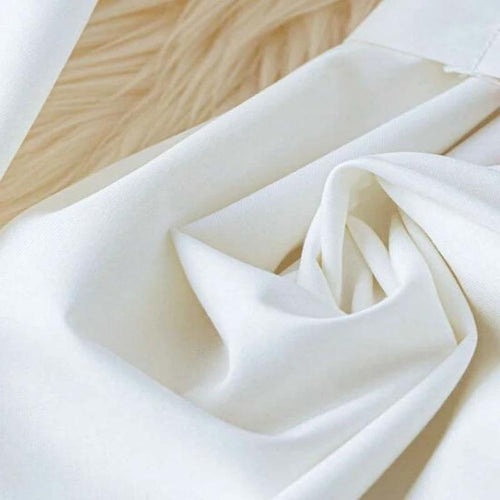 Women's elegant solid color lapel button-down blouse with adjustable metal waist belt, loose fit, suitable for casual and office wear.