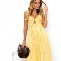 Women Summer Dresses Sleeveless Backless Strap Long Close-fitting Sheath Female Party Evening Dresses Vestidos MANDOTOS