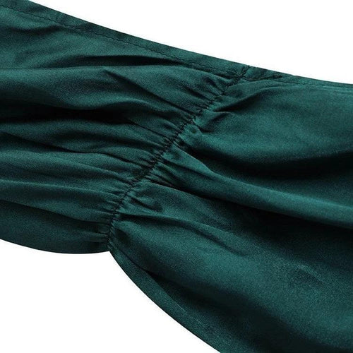 Wrap Hips Women Dresses Long Sleeve Female Robe Bodycon Neck MANDOTOS