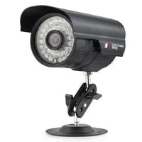 Mandotos 1000TVL infrared night vision security camera with weatherproof housing and adjustable mounting bracket.