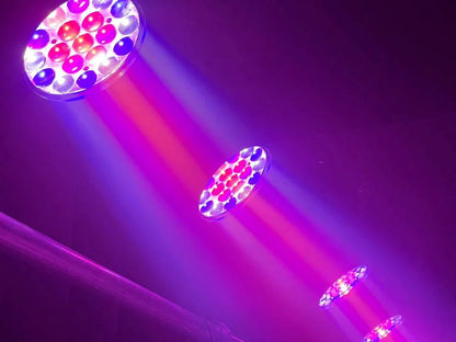 19x15W RGBW LED Moving Head Light - DMX512 Stage Lighting - MANDOTOS