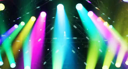 19x15W RGBW LED Moving Head Light - DMX512 Stage Lighting - MANDOTOS