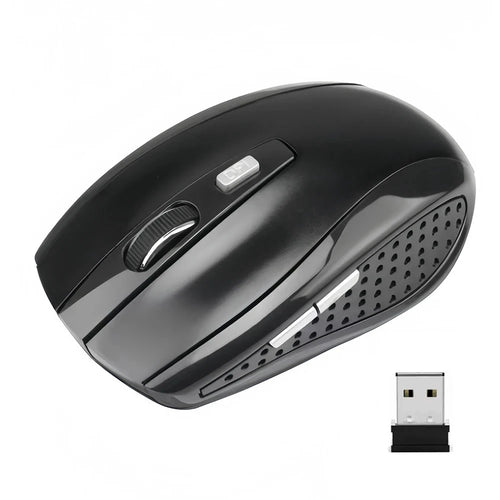 2.4G Wireless Mouse Bluetooth Mouse Ergonomic 800/1200/1600DPI 6 Mute Buttons Mouse For MacBook Tablet Laptops Computer PC MANDOTOS
