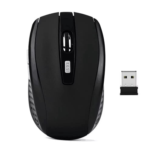2.4G Wireless Mouse Bluetooth Mouse Ergonomic 800/1200/1600DPI 6 Mute Buttons Mouse For MacBook Tablet Laptops Computer PC MANDOTOS