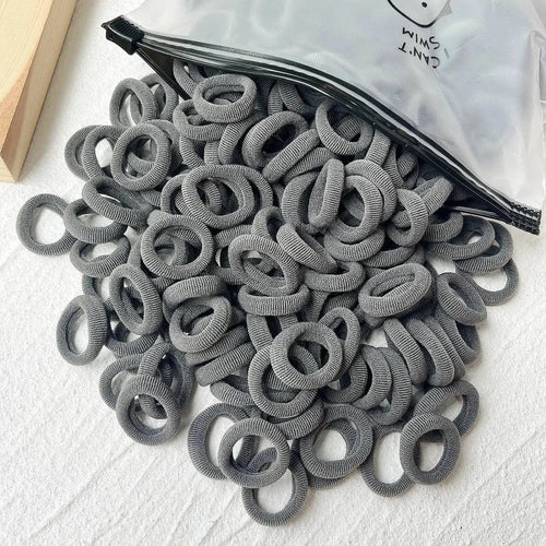 20/50pcs Kids Elastic Hair Bands Girls Sweets Scrunchie Rubber Band for Children Hair Ties Clips Headband Baby Hair Accessories - MANDOTOS