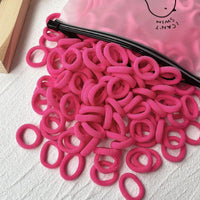 20/50pcs Kids Elastic Hair Bands Girls Sweets Scrunchie Rubber Band for Children Hair Ties Clips Headband Baby Hair Accessories - MANDOTOS
