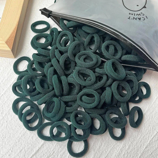 20/50pcs Kids Elastic Hair Bands Girls Sweets Scrunchie Rubber Band for Children Hair Ties Clips Headband Baby Hair Accessories - MANDOTOS