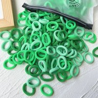 20/50pcs Kids Elastic Hair Bands Girls Sweets Scrunchie Rubber Band for Children Hair Ties Clips Headband Baby Hair Accessories - MANDOTOS