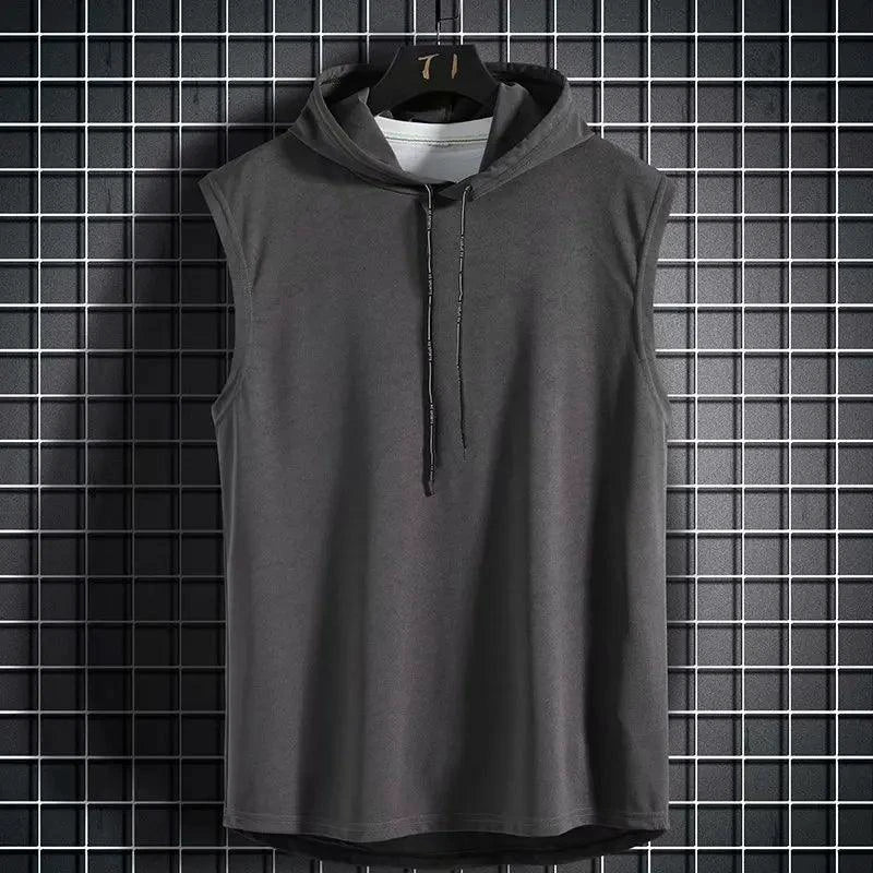 Mandotos 2026 Brand men's hip hop tank top featuring casual sleeveless design and bold style for streetwear fashion.