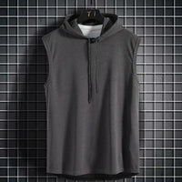 Men's hip hop tank top from MANDOTOS, featuring a stylish sleeveless design with bold print for casual streetwear looks.