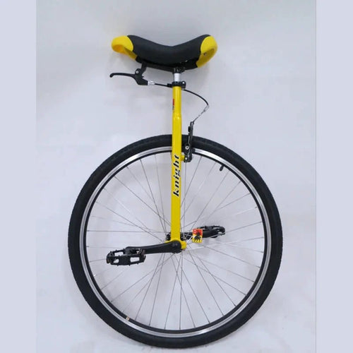 Mandotos 28-inch unicycle with brakes, heavy-duty design for men and teens, suitable for tall riders 160-195cm height.
