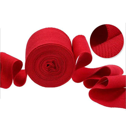 2PCS 1.5/2/3/5M Boxing Training Bandages Cotton Sports Bandages Sanda Kick Boxing Mma Hand Gloves Wraps Belt Boxing Sports Strap - MANDOTOS