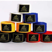 Mandotos 2-pack boxing training bandages and hand wraps, cotton sports bandages for sanda, kickboxing, MMA, and boxing training.