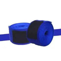 MANDOTOS 2-piece cotton boxing training bandages and wraps for sanda, kickboxing, MMA, and boxing sports, shown in the image.