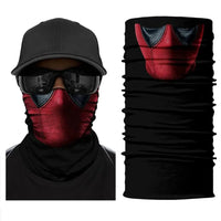 Mandotos 3D Charm Protective Mask featuring a colorful, decorative design with adjustable ear straps and breathable fabric.