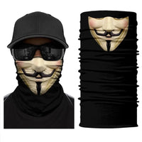 Mandotos 3D Charm Protective Mask with colorful charm design, adjustable ear loops, and breathable fabric for comfortable wear.