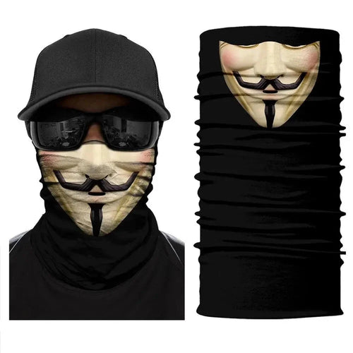 Mandotos 3D Charm Protective Mask with colorful charm design, adjustable ear loops, and breathable fabric for comfortable wear.
