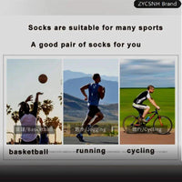 Mandotos 3-pair set of athletic sports socks with towel bottom, non-slip grip, quick-drying design for running, basketball, and training.