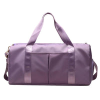 Mandotos waterproof fitness sports travel duffel bag with shoulder strap, suitable for gym, swim, and travel for women and men.