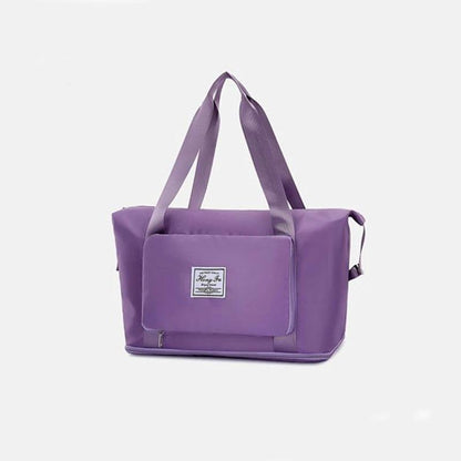 Foldable Storage Travel Bag Waterproof Large Capacity Gym Fitness Bag Weekender Overnight For Women Mandotos