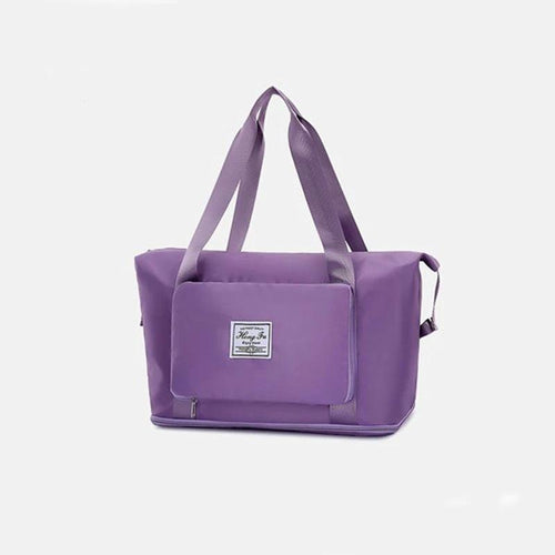 Foldable Storage Travel Bag Waterproof Large Capacity Gym Fitness Bag Weekender Overnight For Women Mandotos