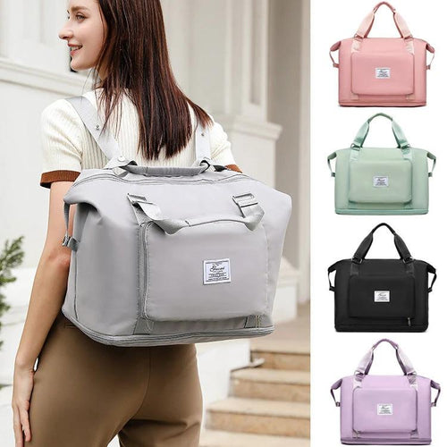 Folding Travel Bags For Backpack Handbag Sholder Bag Gym Fitness Weekender Overnight Women Mandotos
