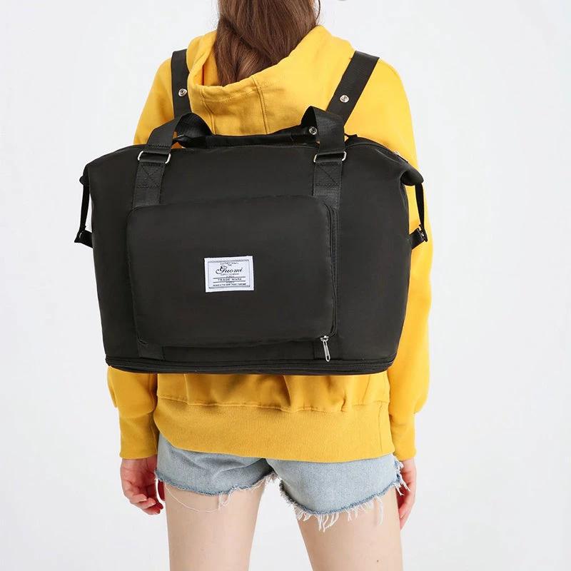 Folding Travel Bags For Backpack Handbag Sholder Bag Gym Fitness Weekender Overnight Women Mandotos
