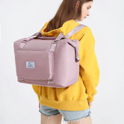 Folding Travel Bags For Backpack Handbag Sholder Bag Gym Fitness Weekender Overnight Women Mandotos