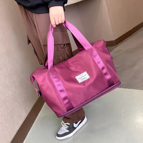 Large Capacity Travel Bag Fitness Gym Shoulder Bag For Workout Yoga Outdoor Mandotos