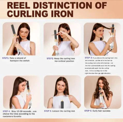 5-in-1 Hair Styler Brush - MANDOTOS