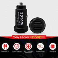 5Core SpeedCharge Car USB-C Adapter - MANDOTOS