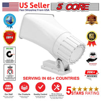 Mandotos 5Core Universal PA Horn Speaker 50W with 6x4 inch size, designed for clear public address sound.