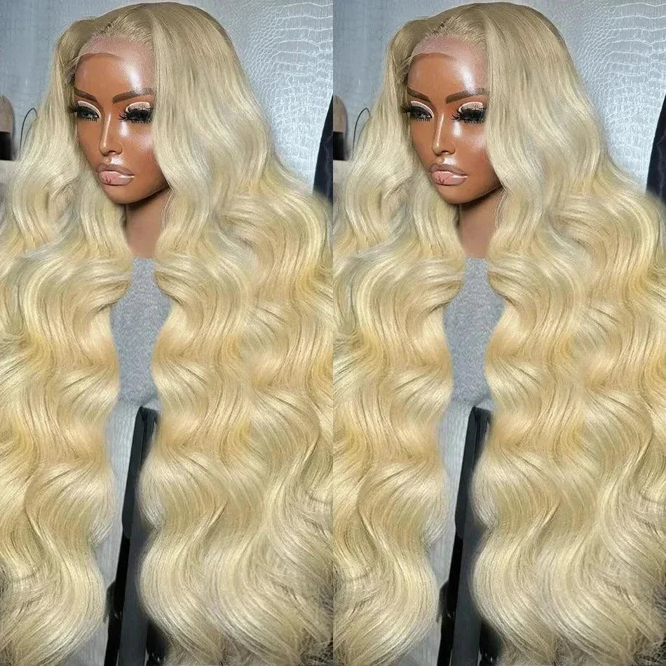 613 hd Lace Frontal Wig 13x6 Lace Frontal Wig Human Hair for Women Blonde Human Hair Wig 13x4 Body Wave Lace Front Wigs on Sale - MANDOTOS