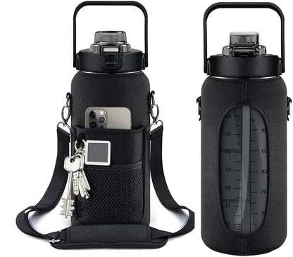 64oz Motivational Hydration Bottle - MANDOTOS