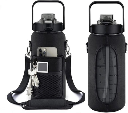 64oz Motivational Hydration Bottle - MANDOTOS