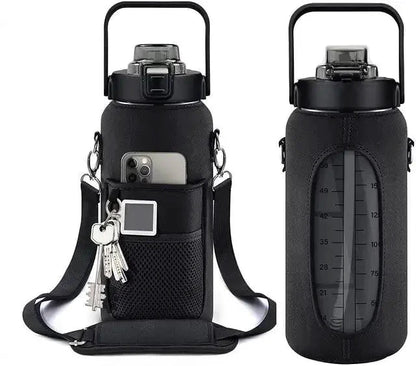 64oz Motivational Hydration Bottle - MANDOTOS