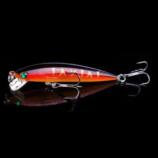 7CM Triple-Sharp Minnow Fishing Lure - MANDOTOS
