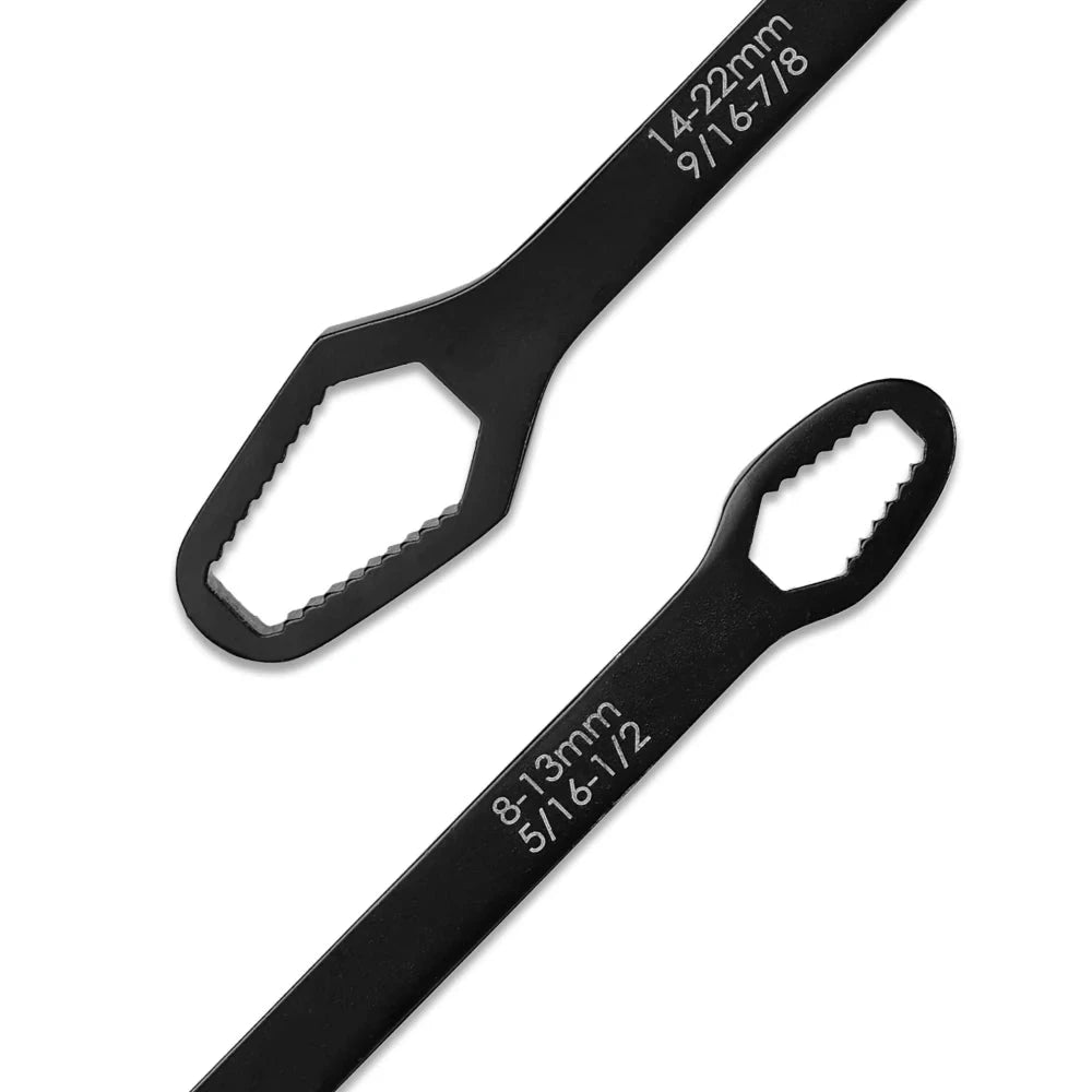 8-22mm Universal Torx Wrench Self-tightening Adjustable Glasses Wrench Board Double-head Torx Spanner Hand Tools for Factory - MANDOTOS