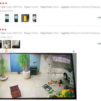Mandotos 8MP IP camera with 4K resolution, enhanced audio, and night vision for clear security monitoring.