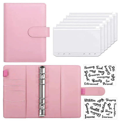 A6 Deluxe Leather Finance Organizer - MANDOTOS