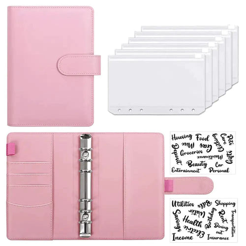 A6 Deluxe Leather Finance Organizer - MANDOTOS