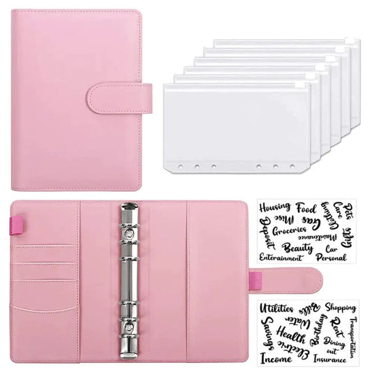 A6 Deluxe Leather Finance Organizer - MANDOTOS